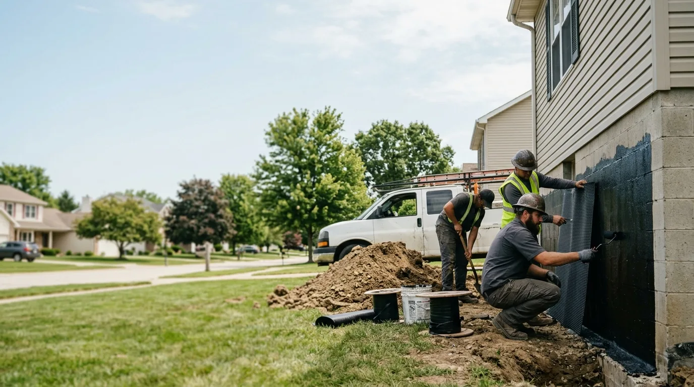 Basement Waterproofing in Dahinda, IL near me